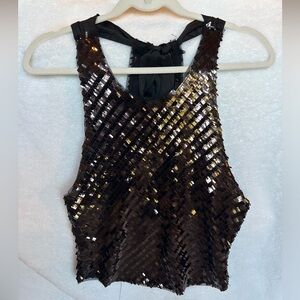 Free People Disco Fever Mini Slip Top